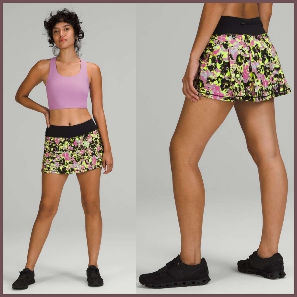 Lululemon Pace Rival Mid-Rise Skort